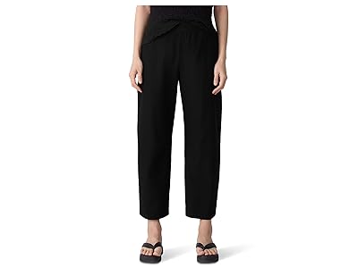 Eileen Fisher Washable Stretch Crepe Ankle Barrel Pant Women