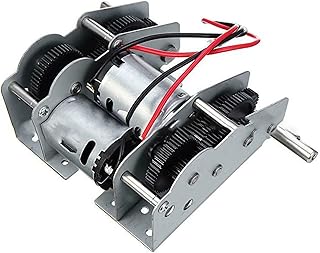 TECKEEN Easy to Install RC Spare Gear Gearbox Steel Gear Drive System for Heng Long 3818-1 1/16 RC Tank