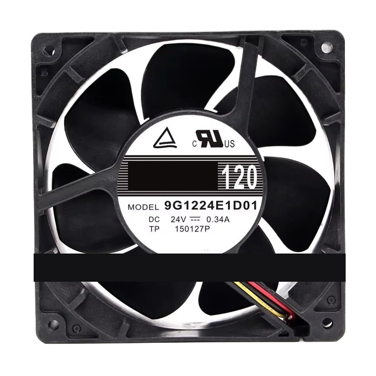 Ventilateur de refroidissement 24V 0.34A grand débit d'air 120mm 9G1224E1D01