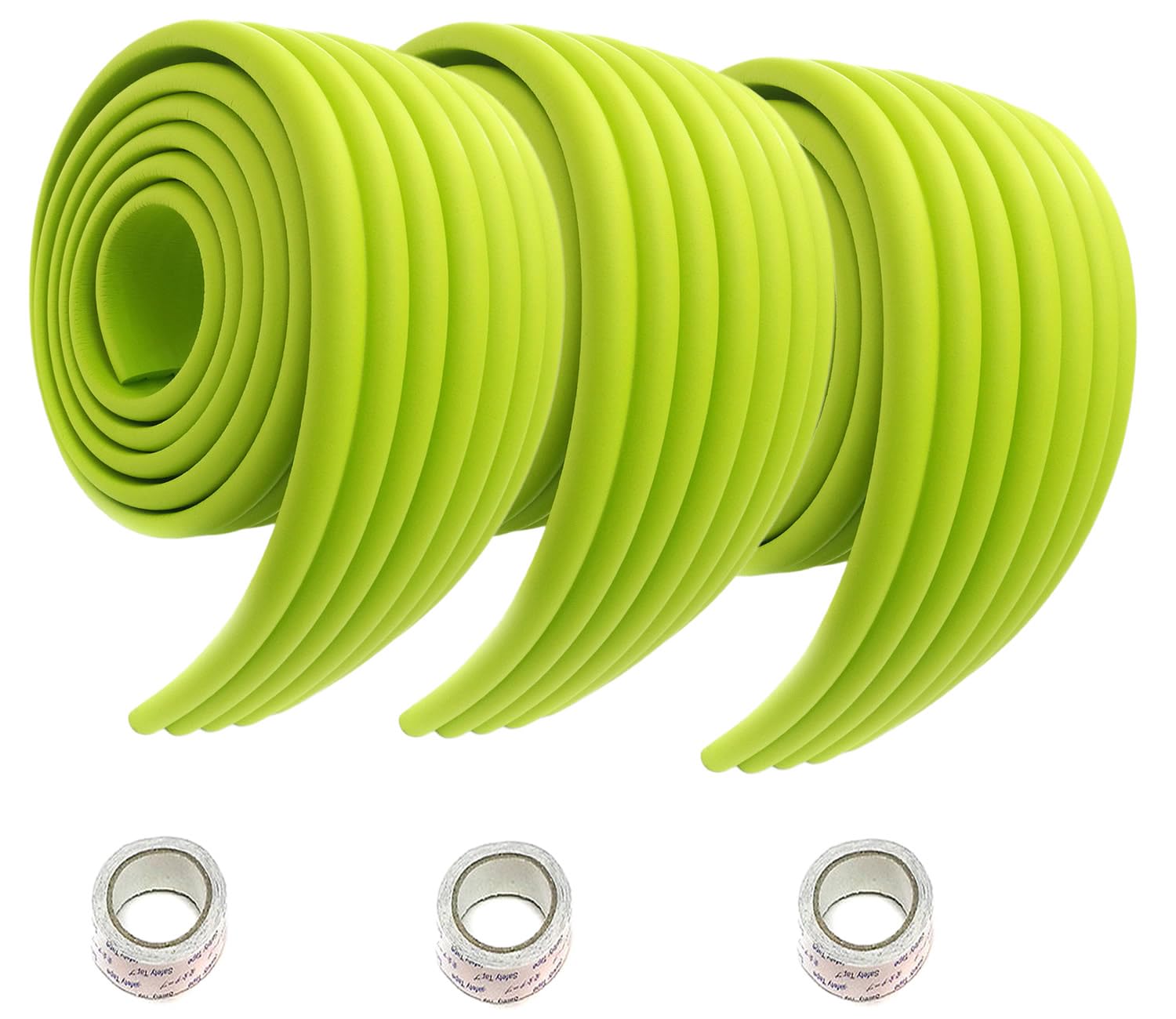 HIMRY Universal Protector Espuma, 200cm x 80mm x 8mm Multiusos anticolisión Protección Espuma Rollo para Bebés niños, No Tóxico, Seguridad Protectores Superficie & Bordes, Rosado, KXD7002-pink — view 29