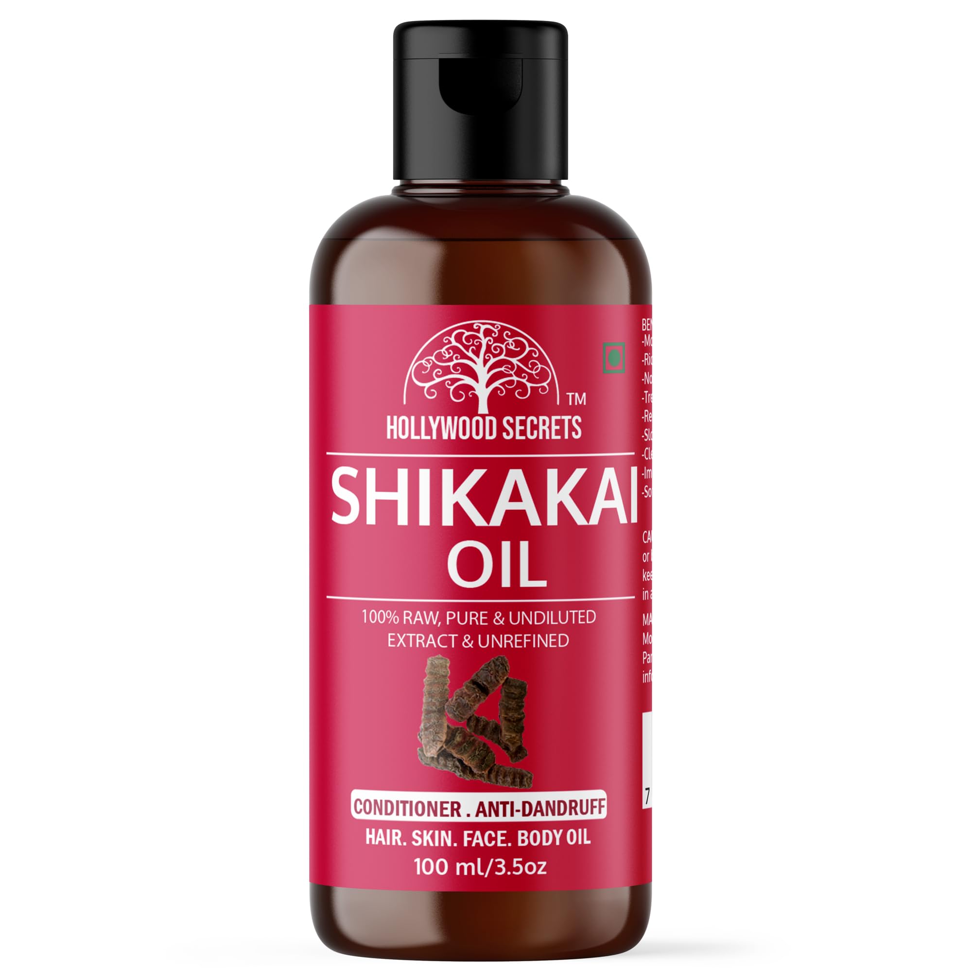 Organic Pure Shikakai Oil Hair Growth 100 ml