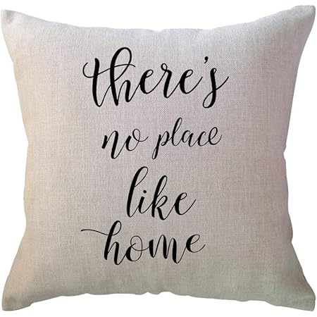 no place like home pillow