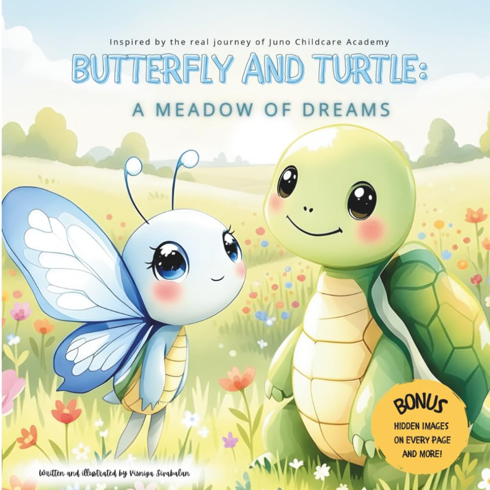 Butterfly and Turtle: A Meadow of Dreams