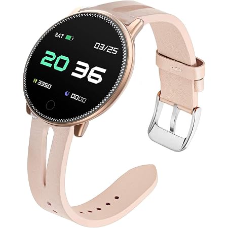 LvBu Cinturino Compatibile con UMIDIGI Uwatch, Cinturino in Vera Pelle di  Pazzo Bracciale per UMIDIGI Uwatch Smartwatch (Rosa) : Amazon.it:  Elettronica