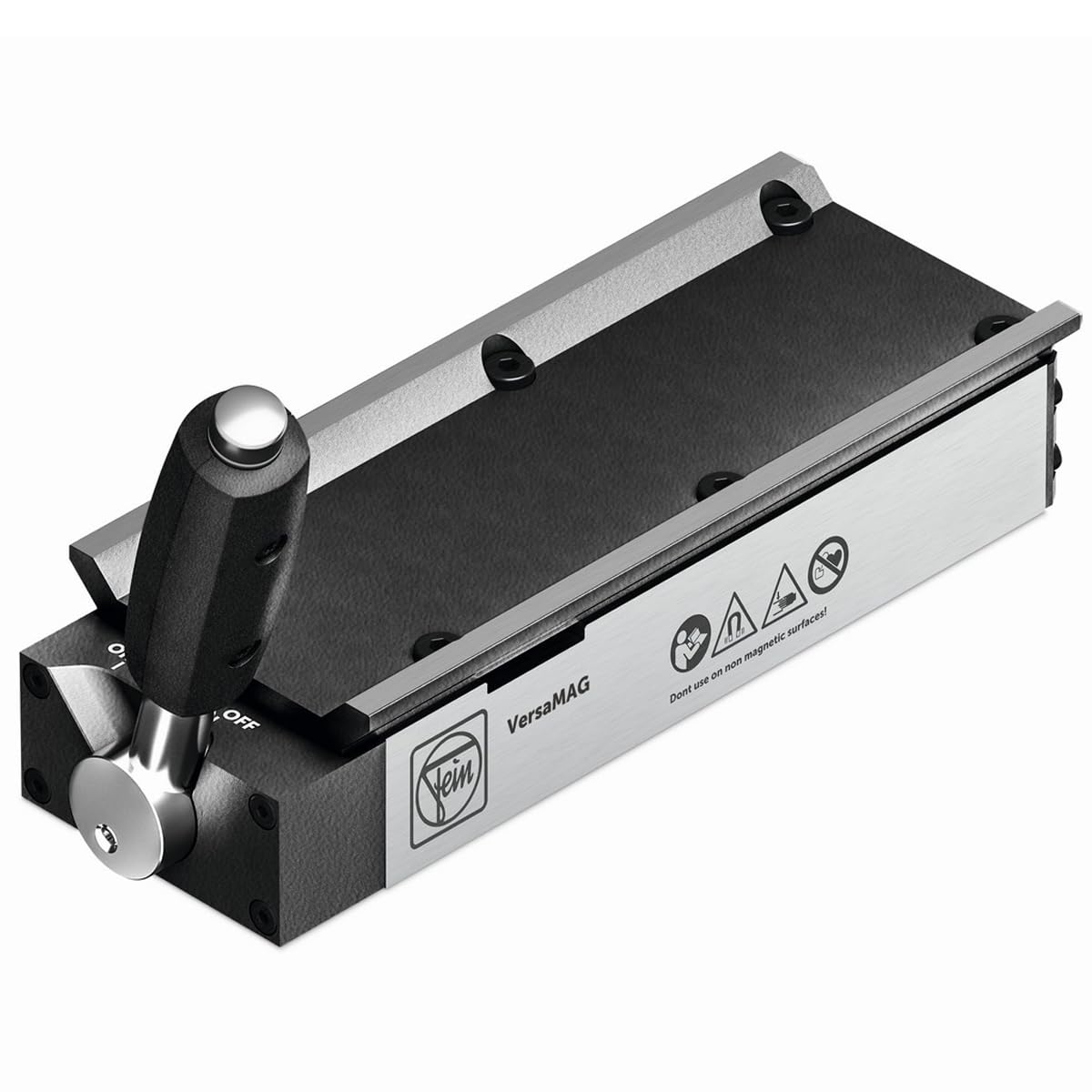 FEIN VersaMAG Permanentmagnet I Magnet Schraubstock I Dauermagnet mit 7800 N Haltekraft I Speziell geeignet für den FEIN VersaMAG Mini Schraubstock