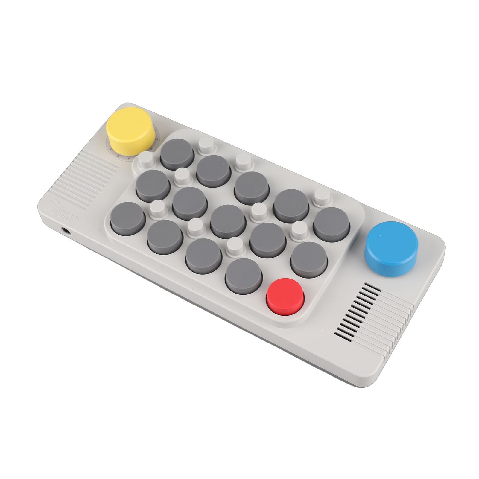 AMONIDA Piccola Tastiera Musicale, Tastiera Elettronica con 20 Suoni di Strumenti, Organo Portatile Ricaricabile con Jack per Cuffie da 3,5 Mm, Ideale per Giocattoli Musicali per Bambini