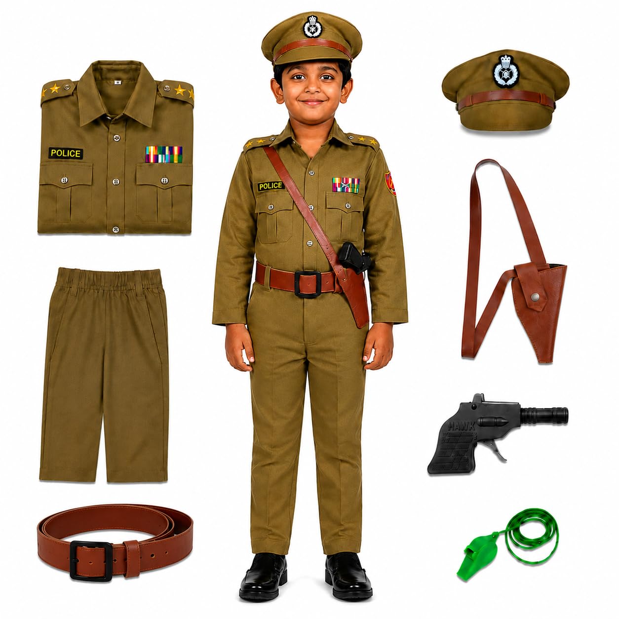 Costumes Patriotic Fancy Dress Costume for Kids & Adults | Independence Day & Republic Day Outfit for School Function, Cultural Events, Annual Day & Stage Performance-image-15