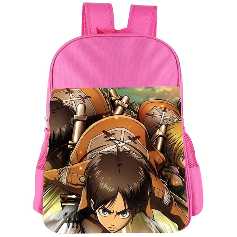 Travel Bags,at-Tack_On-Ti-Tan Poster Backpacks,Fashionable Student Backpacks for Gym Athletic Running,37x41cm