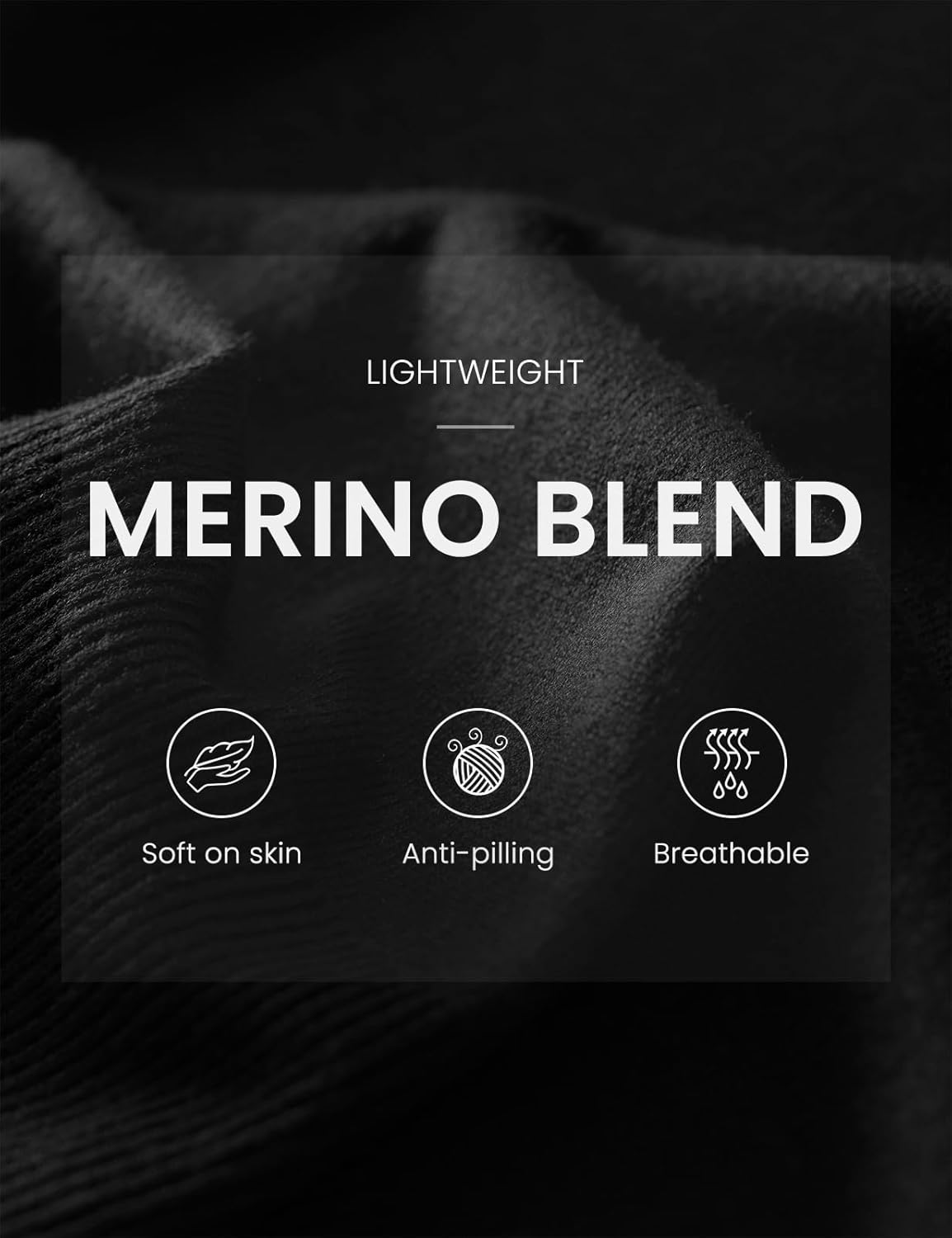 Women's Merino Wool Blend Sweater Fall Winter Crew Neck Short Sleeve First-Line Ready to Wear Seamless Knit Pullover - Image 4