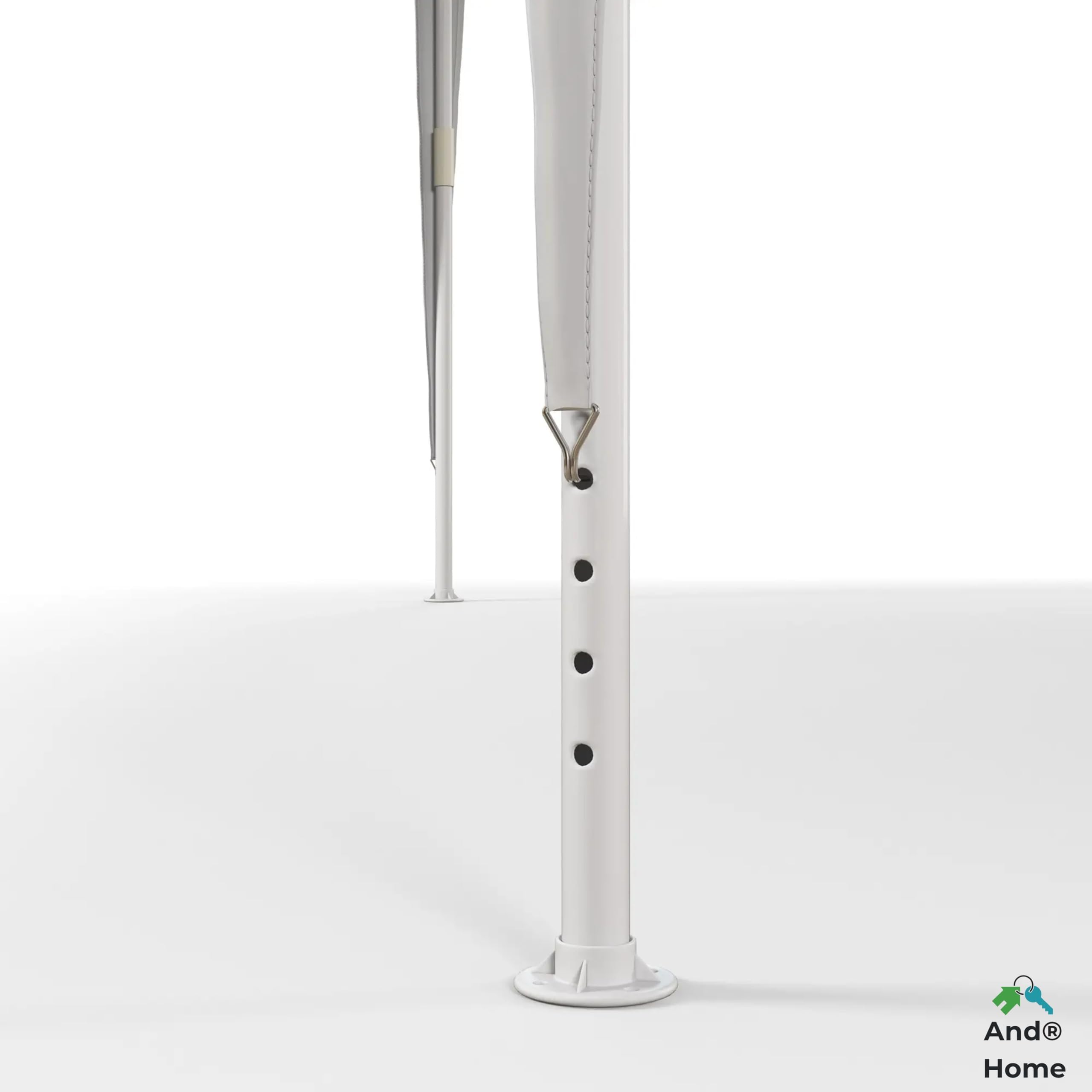 Gazebo 3x3 m BIANCO - MONTAGGIO FACILE - da Giardino con Copertura Anti-UV 100%, Gazebo 3x3 Pieghevole Impermeabile e Portatile, Ideale Per Feste, Barbecue, Mercatini e Eventi
