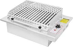 Churrasqueira Elétrica de Embutir com Grelha Argetina, Sem fumaça, Inox, 110v ou 220v (110v)