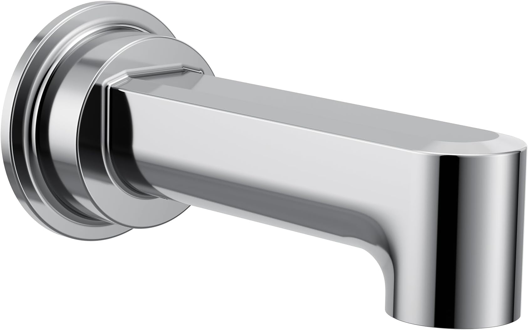 Moen 4326 Greenfield 1/2-Inch Slip Fit Connection Non-Diverter Tub Spout, Chrome