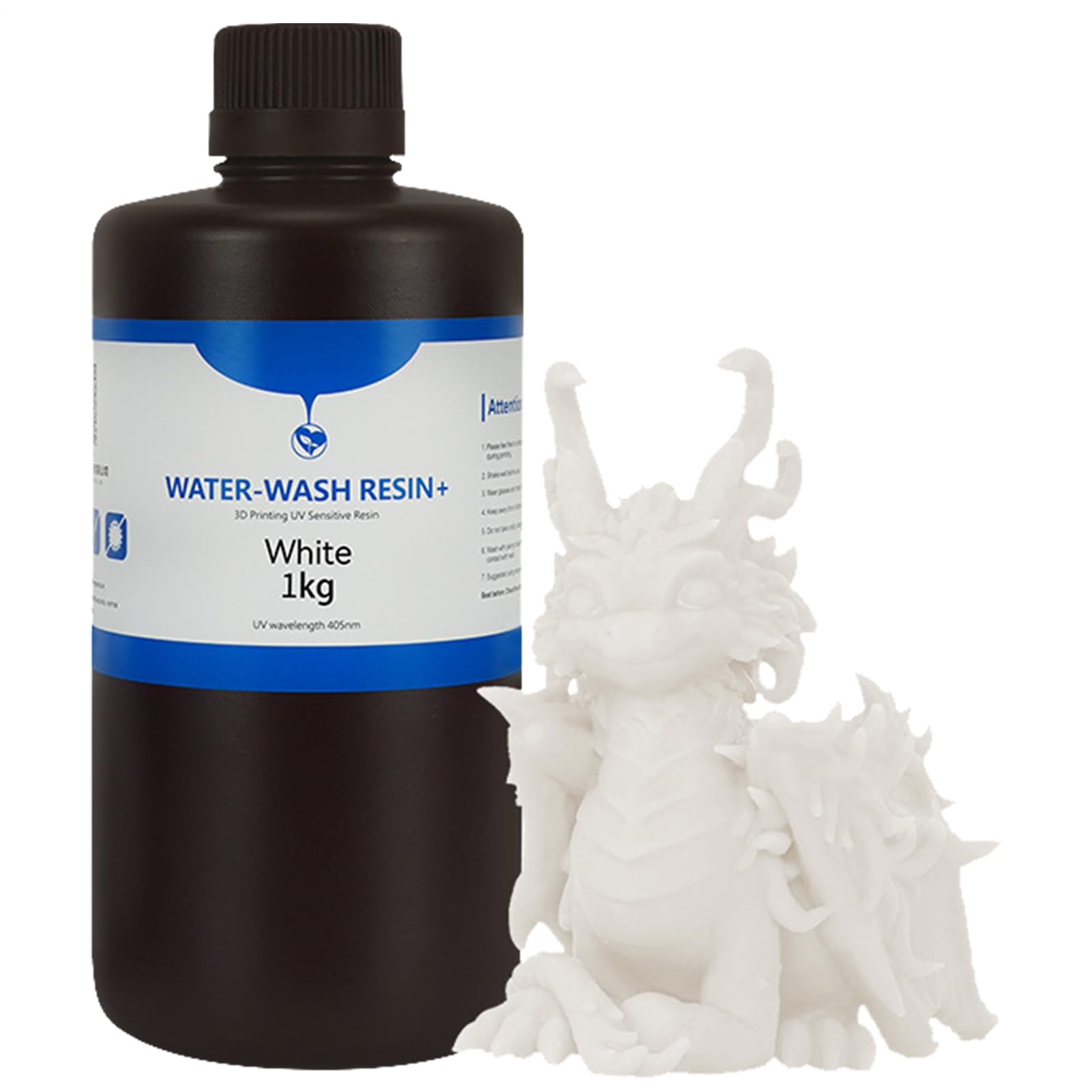 Resina lavable al agua, resina de impresora lavable con agua, líquido de impresora de resina, resina de curado rápido UV, resina de impresión de alta precisión, resina de alta precisión y resina