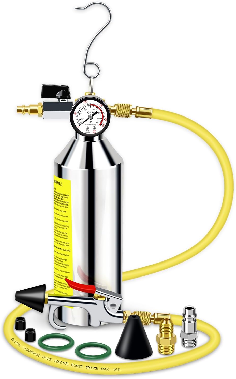 Kit de Limpieza AC para Aire Acondicionado Automotriz, Herramienta de Lavado