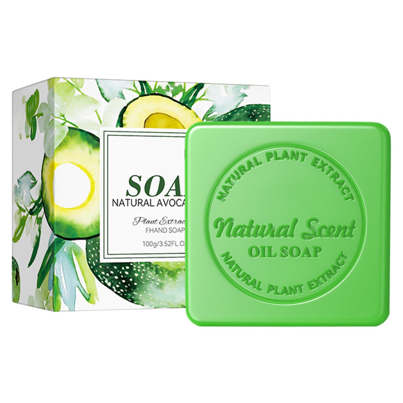 Daily Use Body Soap Bar Handmade Formula with Plant Extracts Creates Rich Creamy Lather for Soft Smooth Skin
