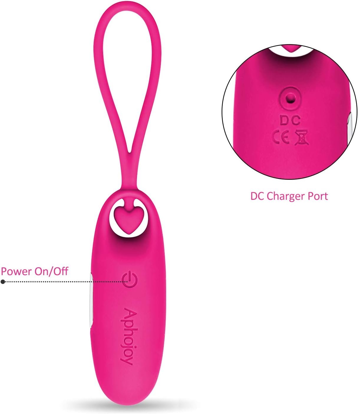 Lovey Angel Huevo Vibrador para Mujer para Parejas Bolas ...