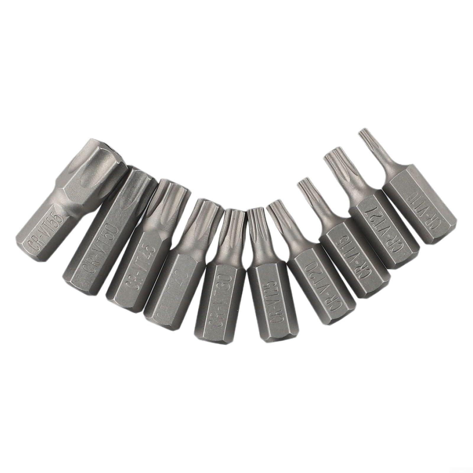 Set di 34 pezzi per chiavi a bussola Torx e punte, in acciaio al cromo vanadio, incluse punte di sicurezza T60, E4-E20 maschio/femmina, riparazione automobilistica