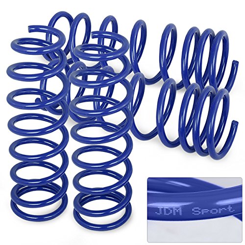 Jdm Blue Suspension Lowering Coiled Springs Set For Civic/Integra