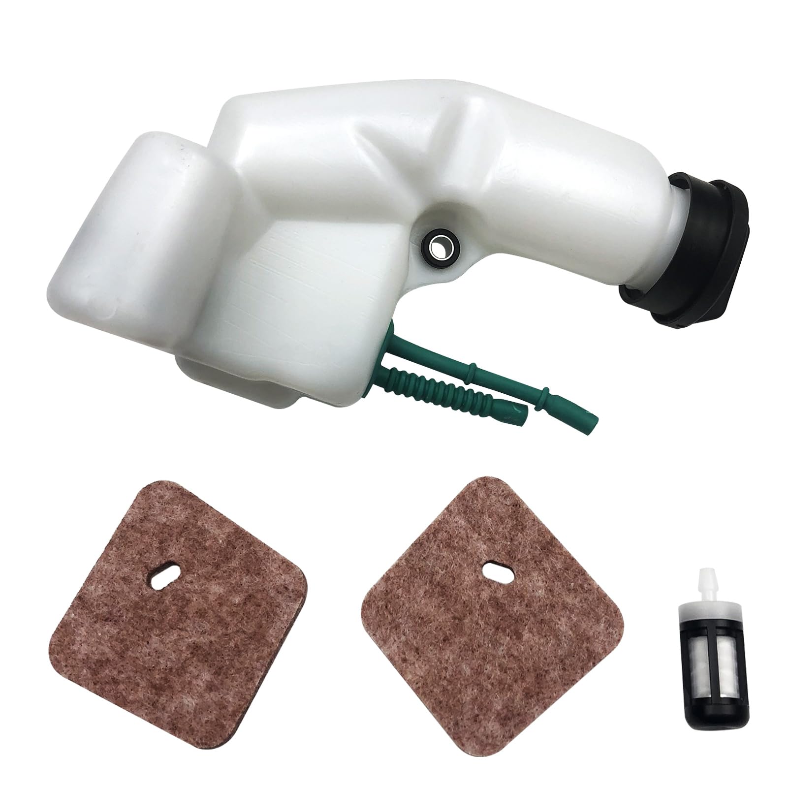 Conjunto de Tanque de de Gas, Tanque de Plástico de Repuesto con Filtros de Aire para MM55 MM55C FS 38 FS45 FS46 FS55 FC55 KM55