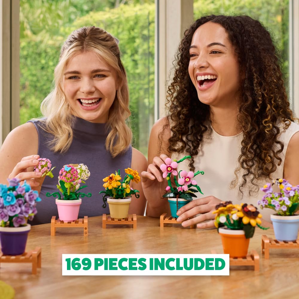 MAX Premium Garden Pot Plants Building Bricks Collection (up to 233 pieces, 6 to collect). (Phalaenopsis, 1 Capsule) - Image 2