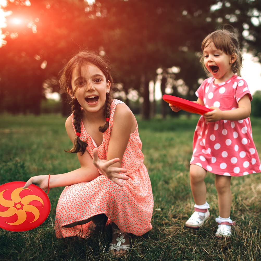 EQLEF Discos Blandos niños UFO de los niños al Aire Libre Deportes Juguetes Kinder Parque Repuesto de paternidad