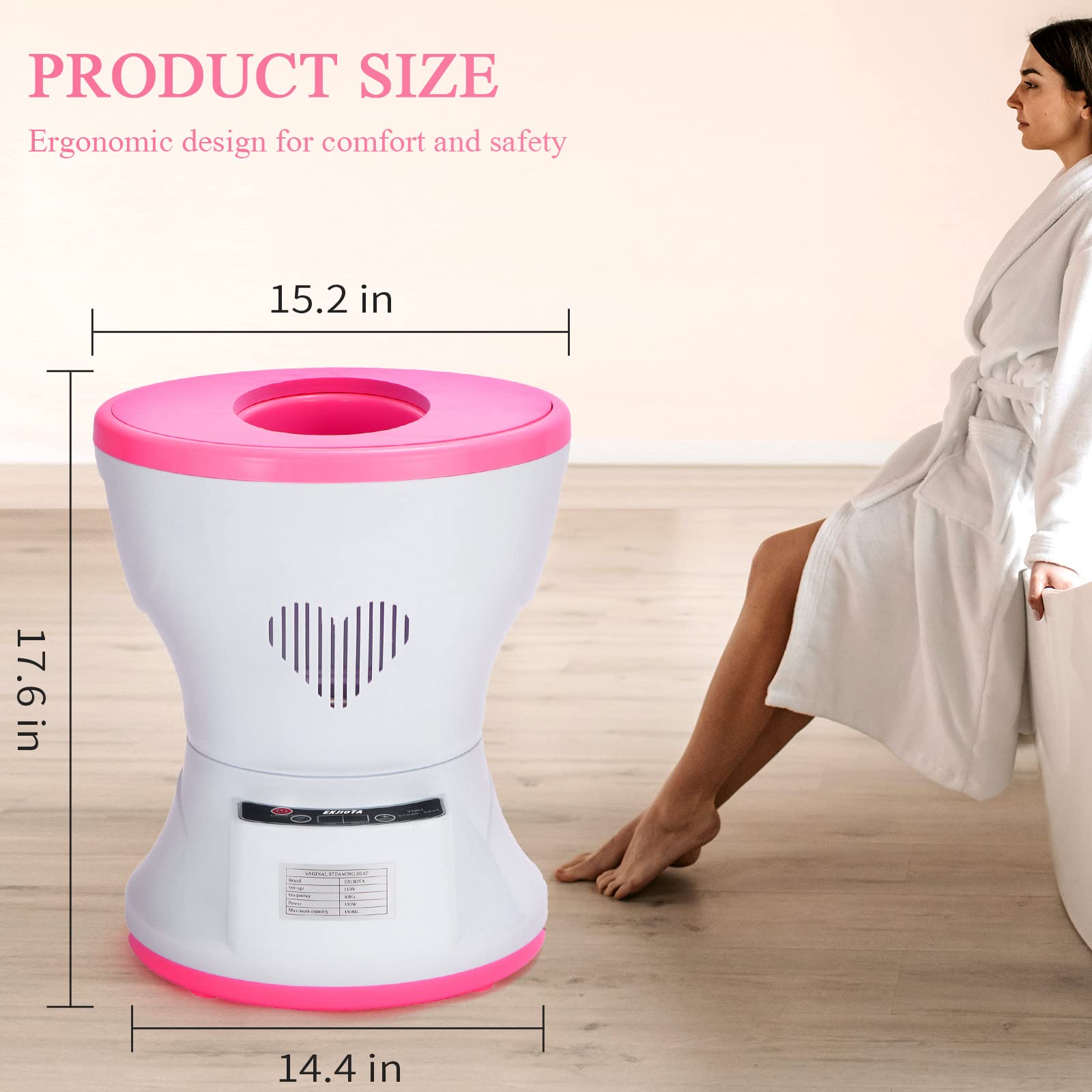 Buy Yoni Steam Kit,V Steam Seat Kit,Intelligent Yoni Steam Seat with