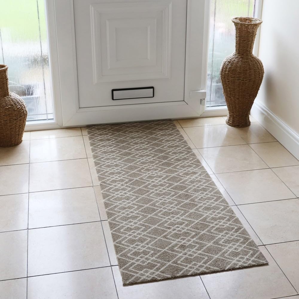 Jvl Mega Runner Mat 57 X 150 Cm, Diamond Trellis - Diamond Trellis
