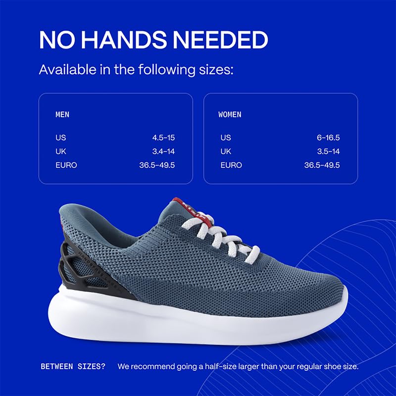 Kizik Kids Athens Comfortable Breathable Knit Slip On Sneakers, No Hands Needed, Orthopedic Athleisure Shoes for Girls & Boys4