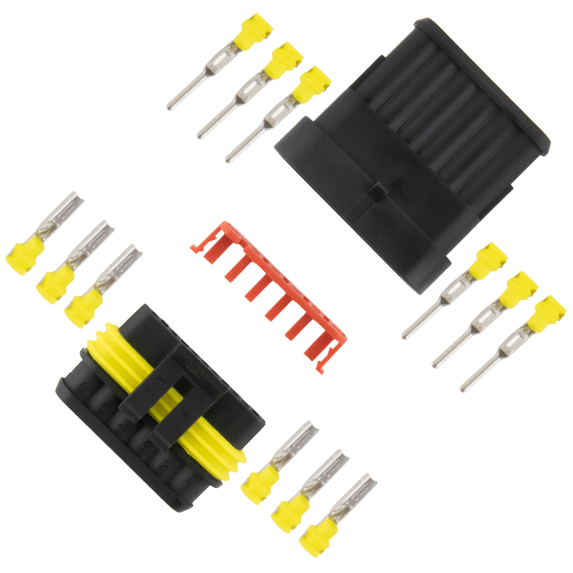 3 Add-a-Circuit Portafusibili Auto - 12V/24V, Con Cavo 16 AWG, 15 Fusibili Mini E Estrattore, Facile Installazione - Foto 8