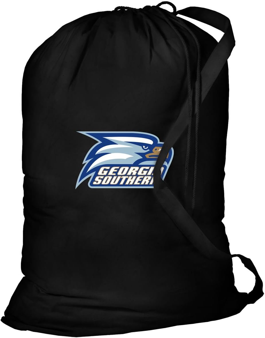Georgia Southern Laundry Bag GS Eagles Logo Clothes Bags
