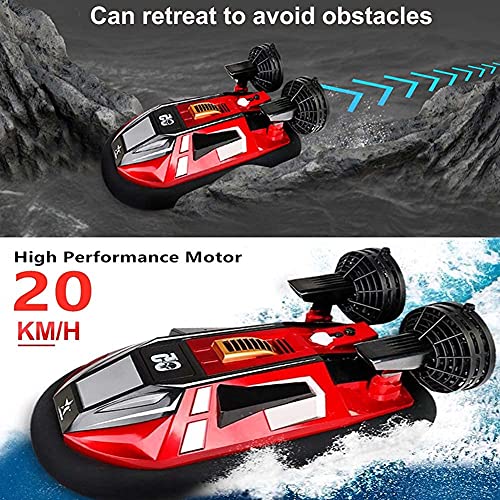UJIKHSD 2.4G Wireless Amphibious Remote Control Ship, 1015KM/H RC High