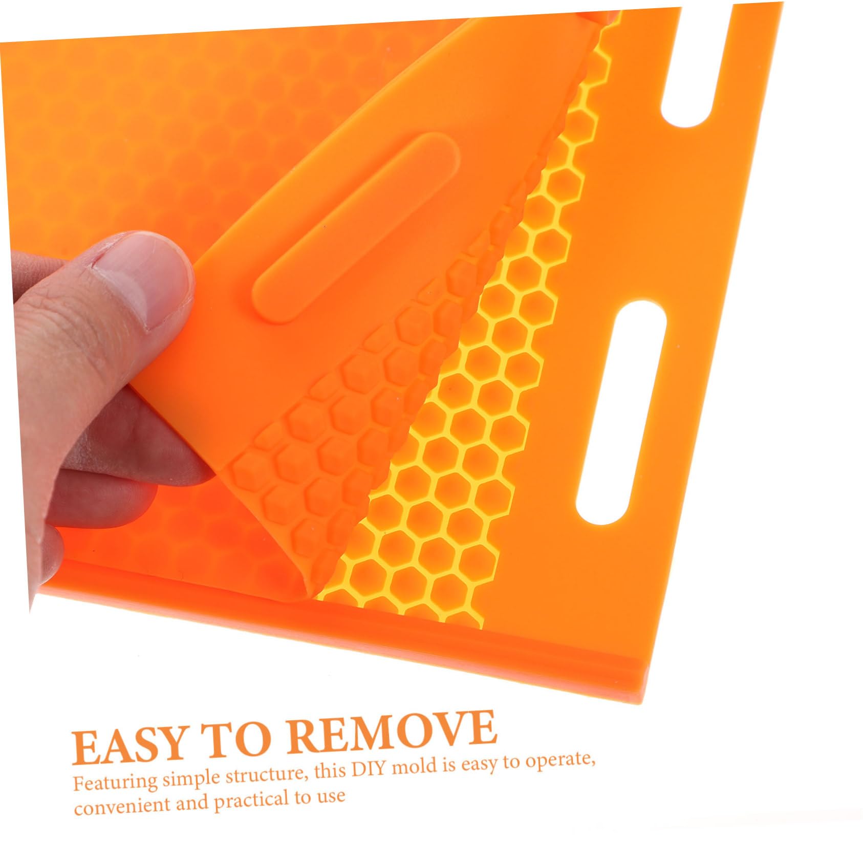 SUPVOX Stampo in Silicone per Foglio di Cera d Api Design a Nido d Ape, Comodo e Portatile per Uso Fai da Te e Artigianato Apistico