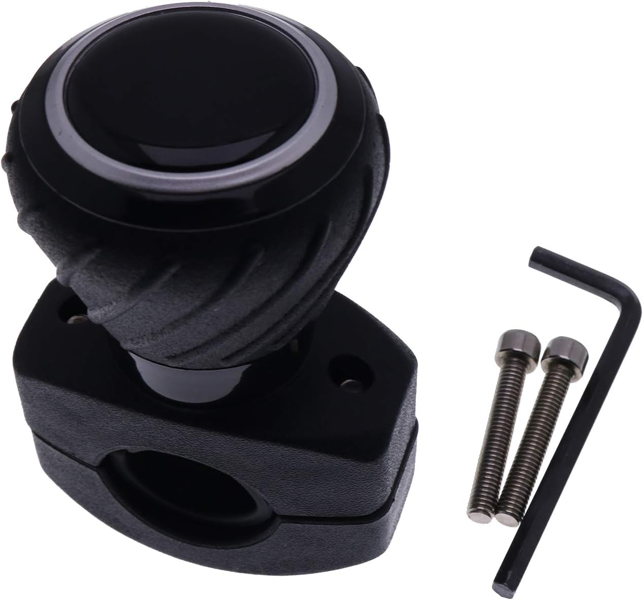 HVACSTAR Deluxe Steering Wheel Power Handle Spinner Knob - Universal Steering Wheel Compatible with Cars, Trucks, Tractors, Mowers, Forklifts, etc: Automotive