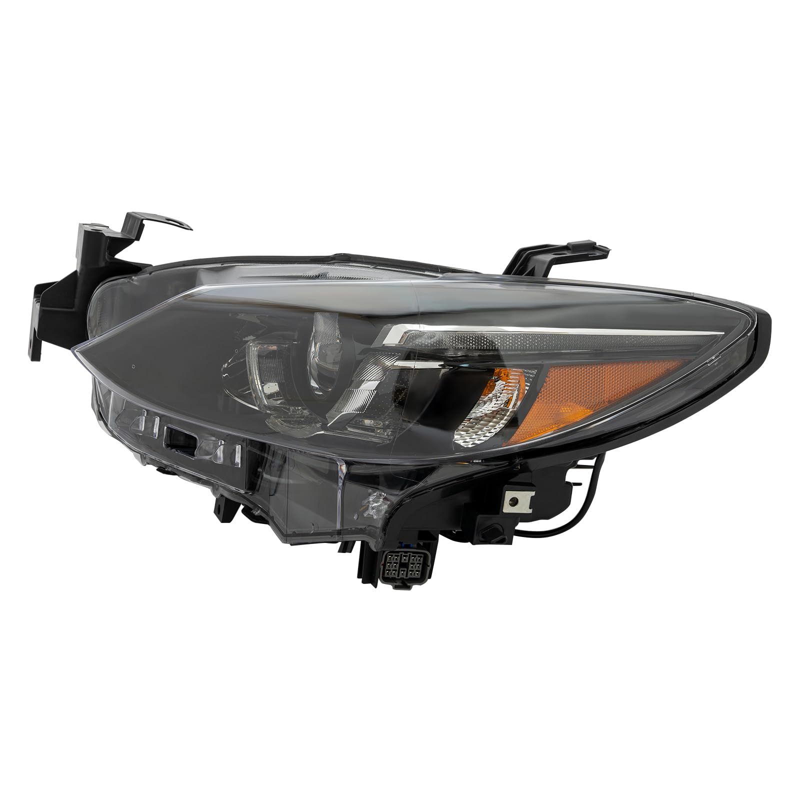 Amazon.com: LOYALHEARTDY For 2016 2017 Mazda 6 LED+Halogen Front