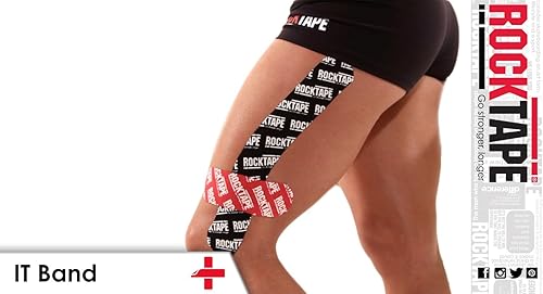 Miniatura 5 de RockTape - Cinta de kinesiología extra adhesiva de 2.0in