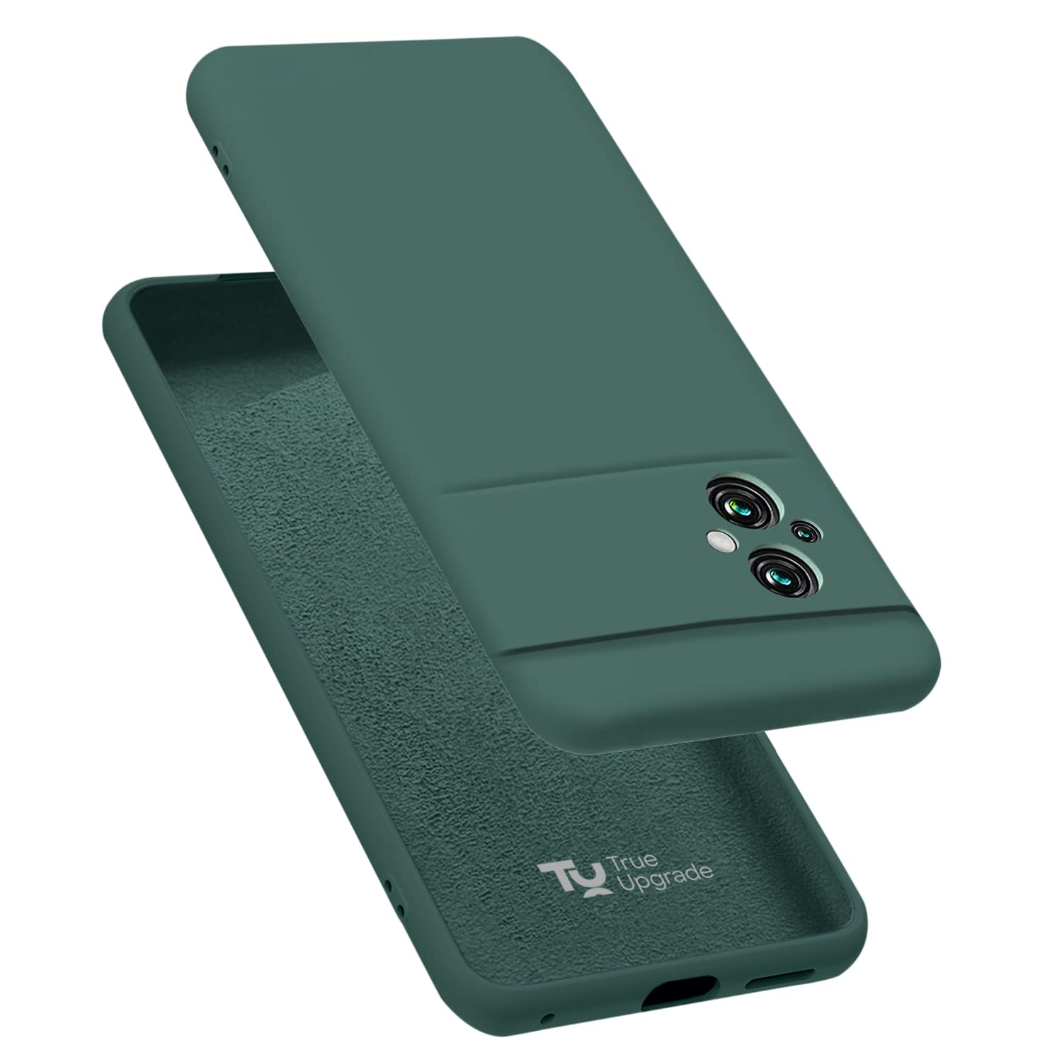 TRUEUPGRADE Liquid Silicone Poco M5 Case Cover | Microfiber Inside | 360 Degree Protection Back Case Cover for Poco M5 (Green) (B0BRCW12Q2) Amazon Price History, Amazon Price Tracker