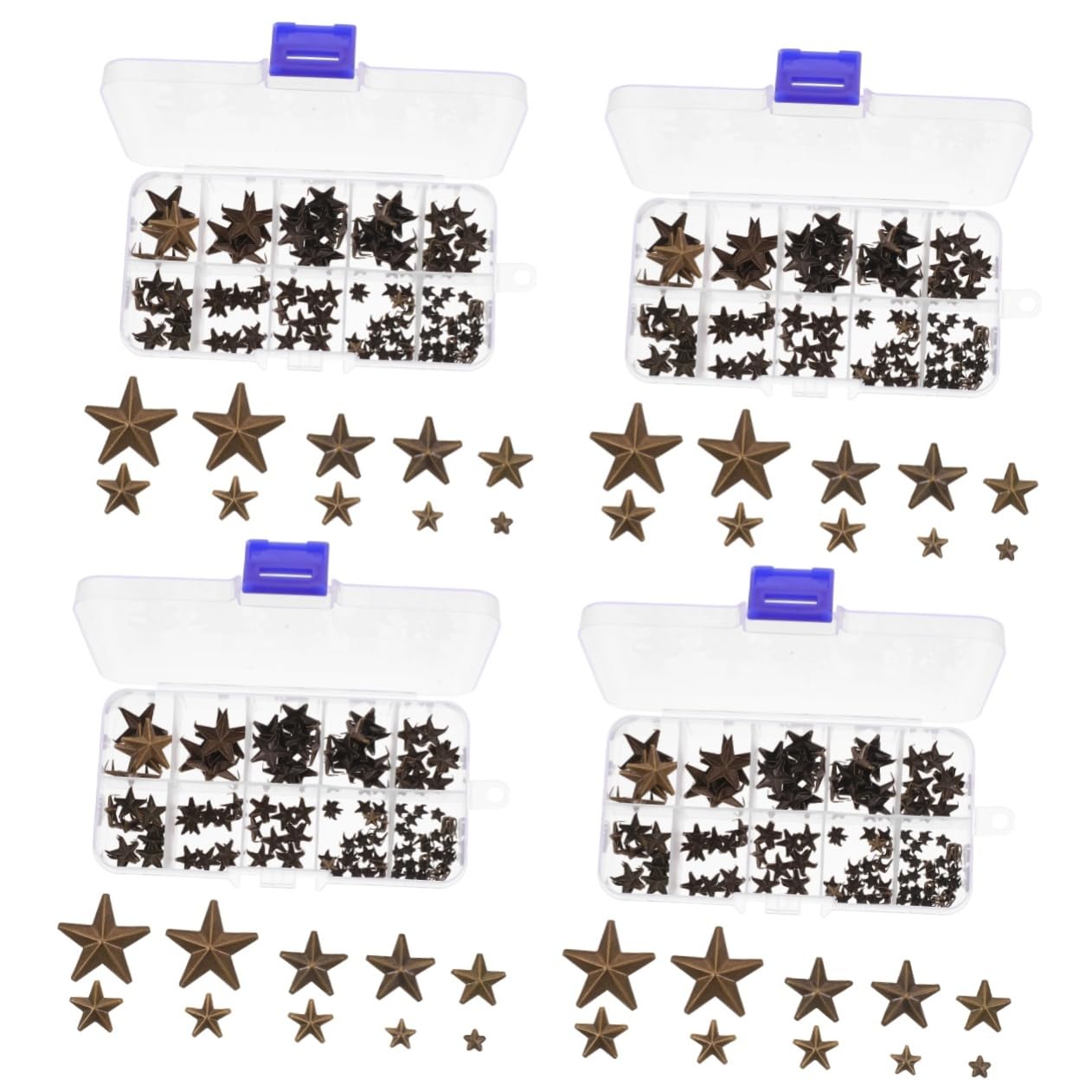 Rivets étoiles pour vêtements et chaussures : 600 clous décoratifs à installer soi-même