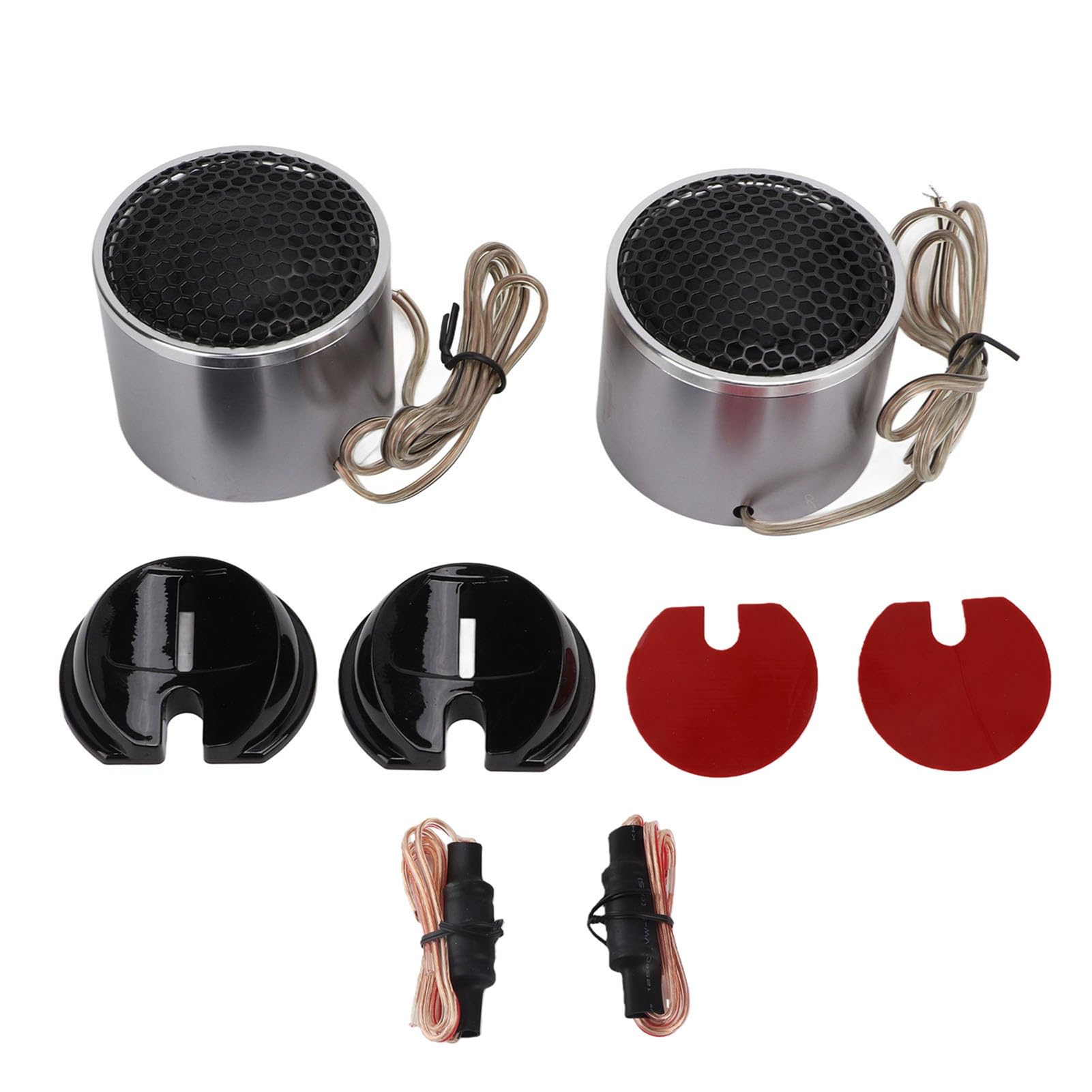 Altoparlante Midrange per Auto in Lega di Alluminio da 2,5 Pollici 110 W con Crossover Alti a Bassa Perdita per gli Appassionati di Audio per Auto