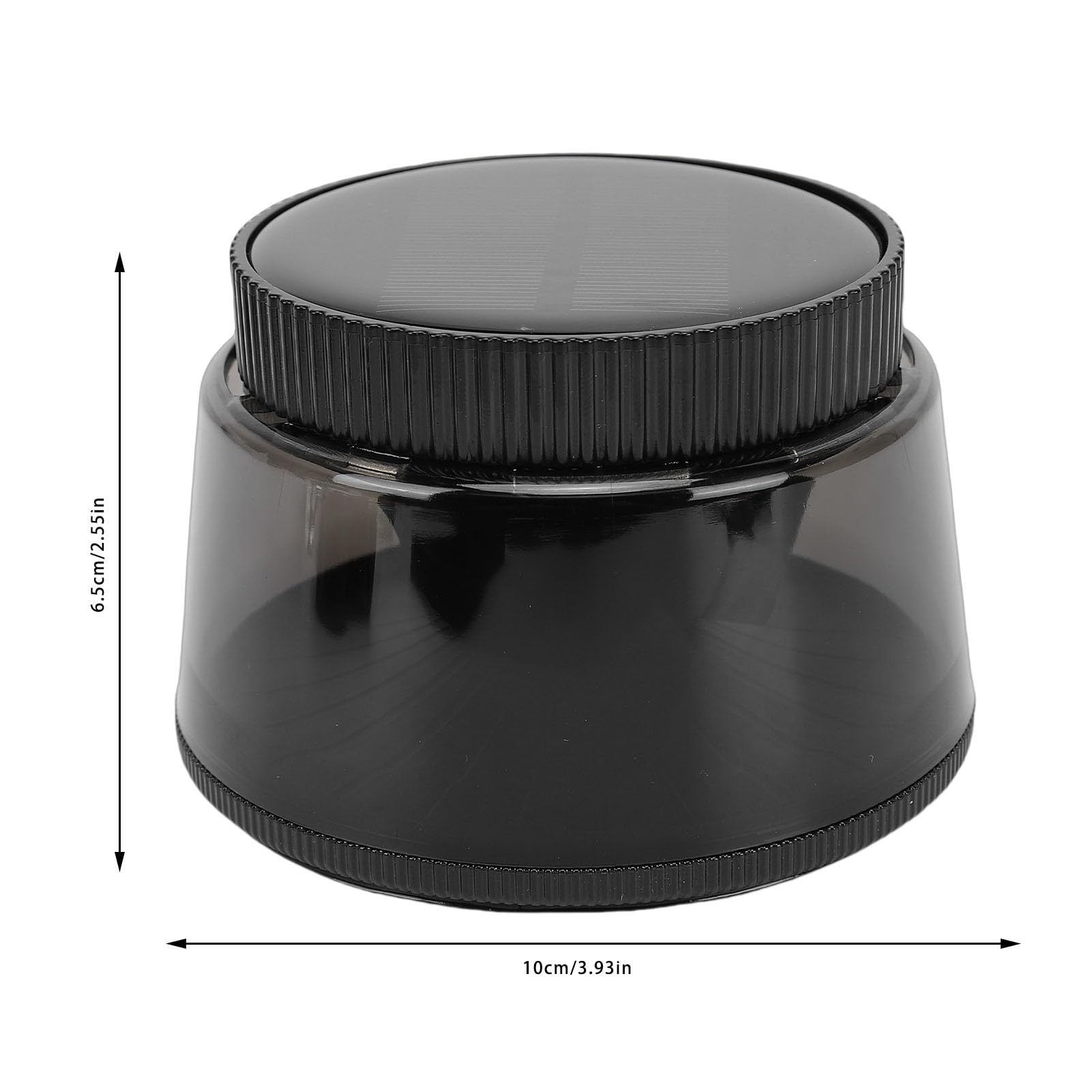 Fabater Auto-Lufterfrischer-Diffusor, Solarbetriebener Wiederaufladbarer 3-stufiger Diffusor für ätherische Öle, Kleiner Auto-Aromatherapie- mit Nachfüllung ätherischer Öle für das Home Office Im (1