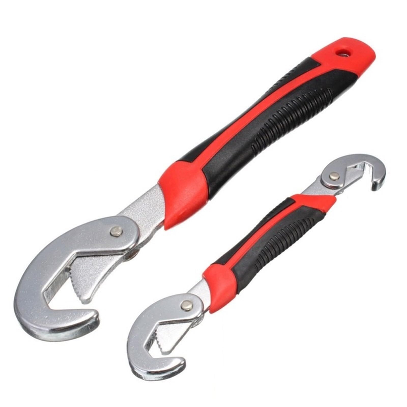 Llave de Tubo Universal de 8-22/22-32 mm, Juego de Llaves de Boca de Acero con Alto Contenido de Carbono, Herramienta de Agarre de Acero n.° 45 Llave Offset(2PCS)