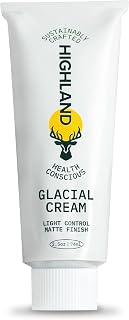 Highland Glacial Cream: Award-Winning Natural Hair Styling Cream for Frizz Control, Curl Enhancement & All Hair Types (2.5 oz)