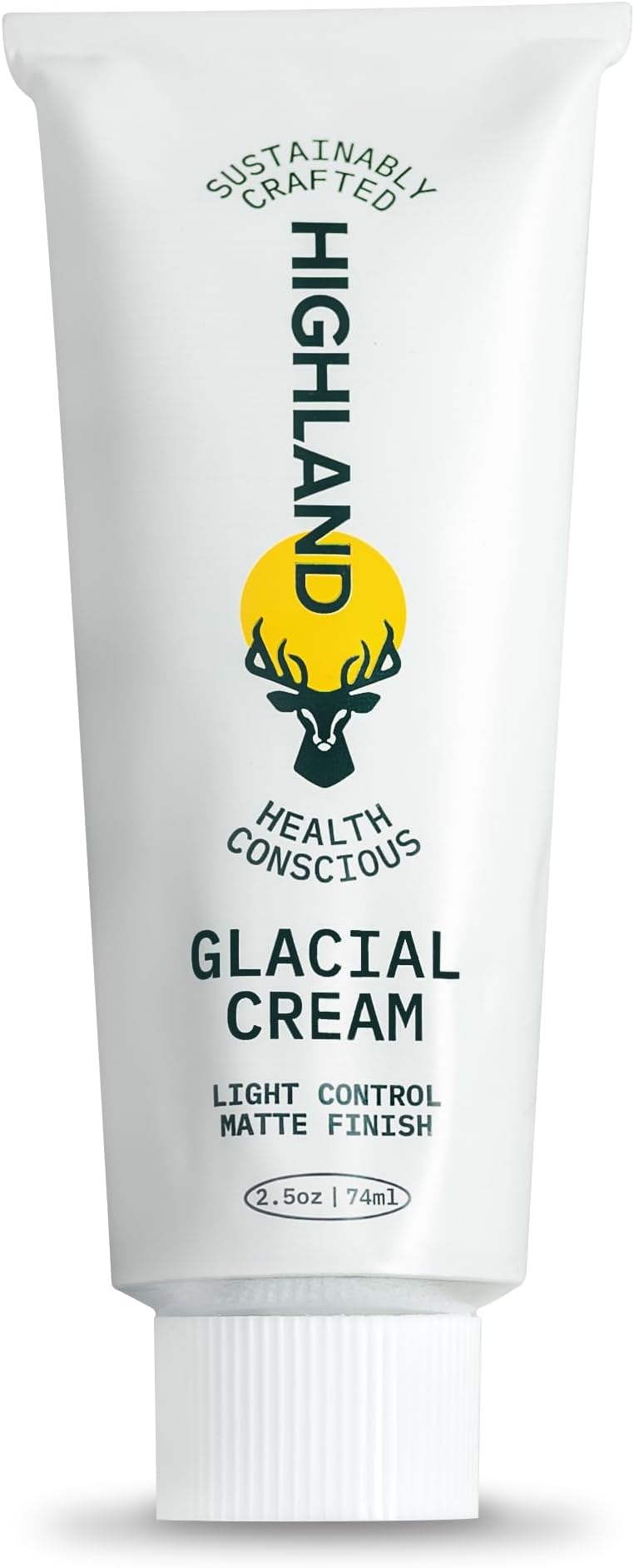 Highland Glacial Cream - Versatile hair styling cream that smooths, de-frizzes, texurizes & boosts curls. All-natural, plant-derived, & made for all hair types. (2.5 oz)