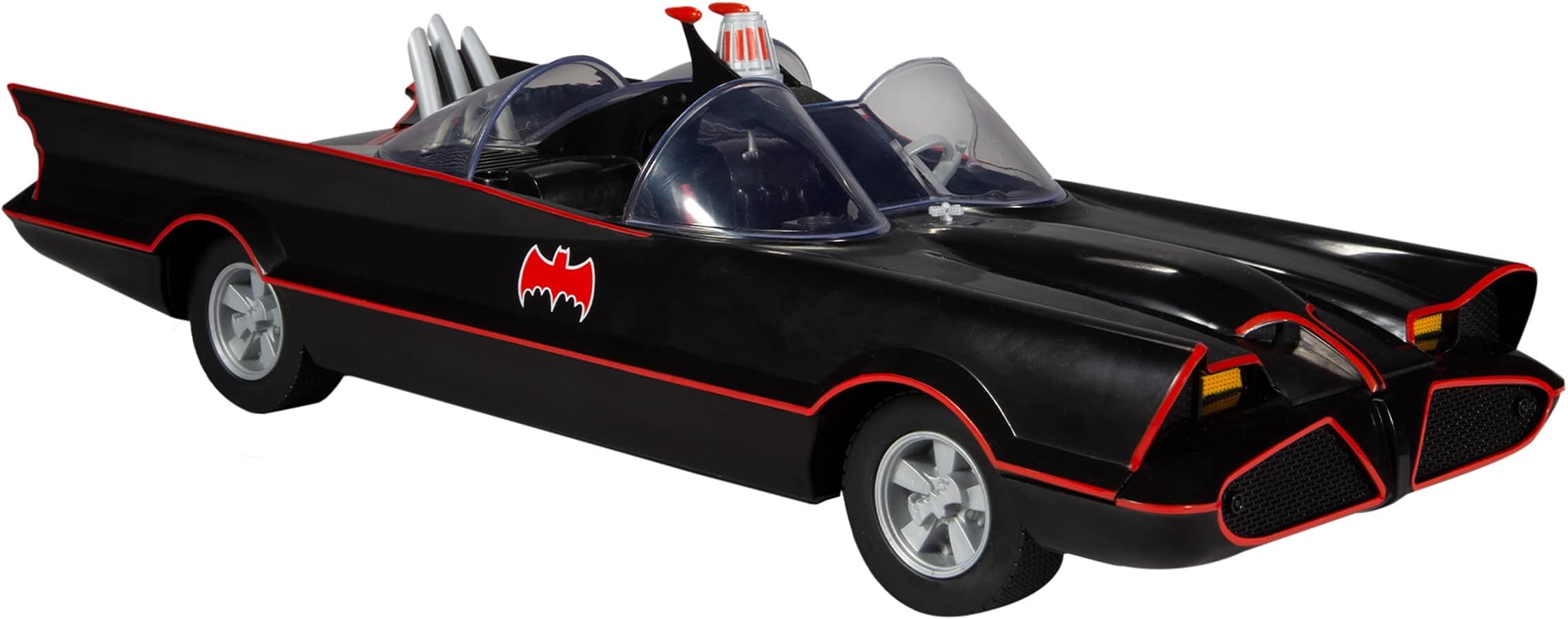 Amazon.com: 1966 Classic TV Series Batmobile 1:24 Die-Cast Car with 2. ...