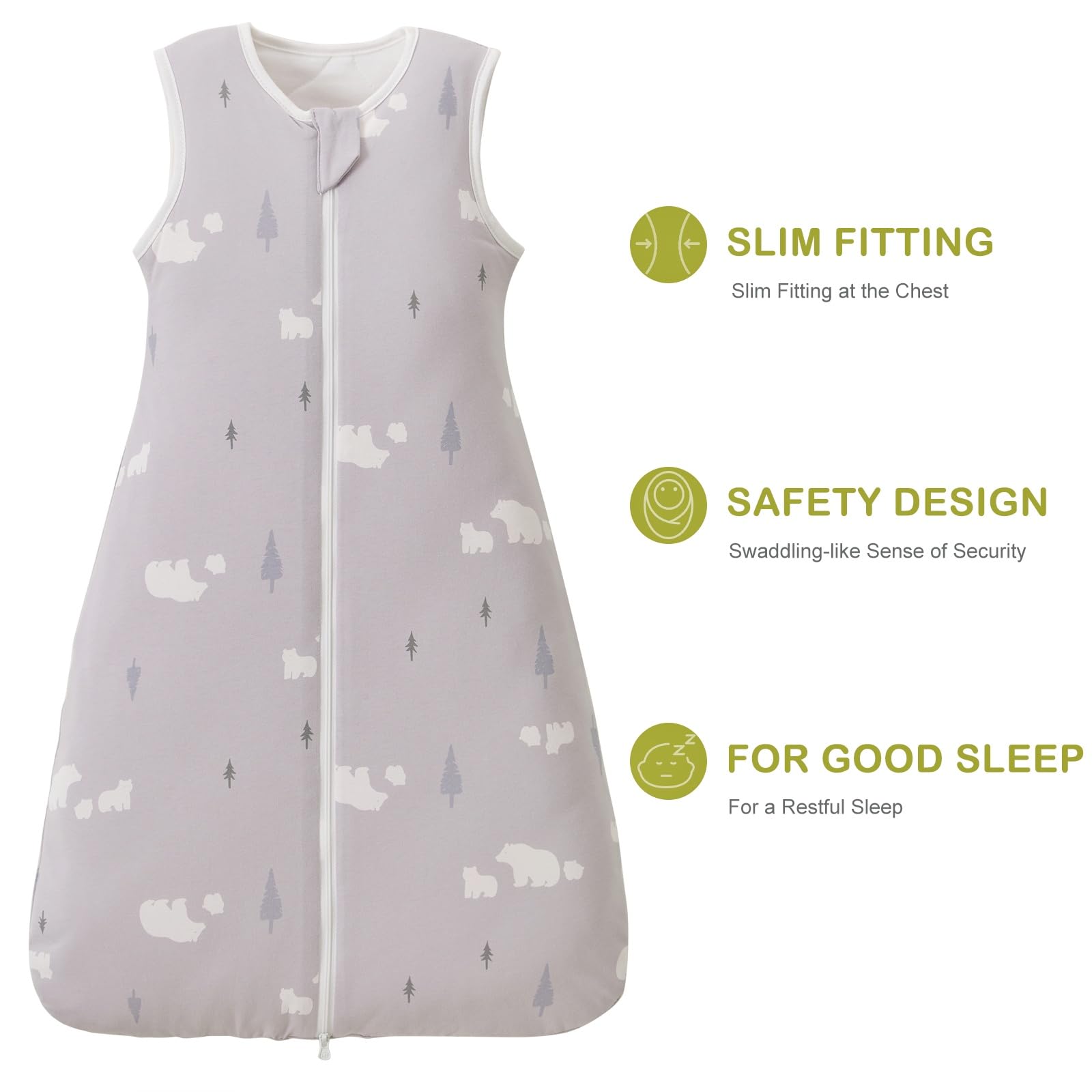 Nivolltha Super Soft Winter Baby Sleeping Bag 2.5 TOG - Image 3