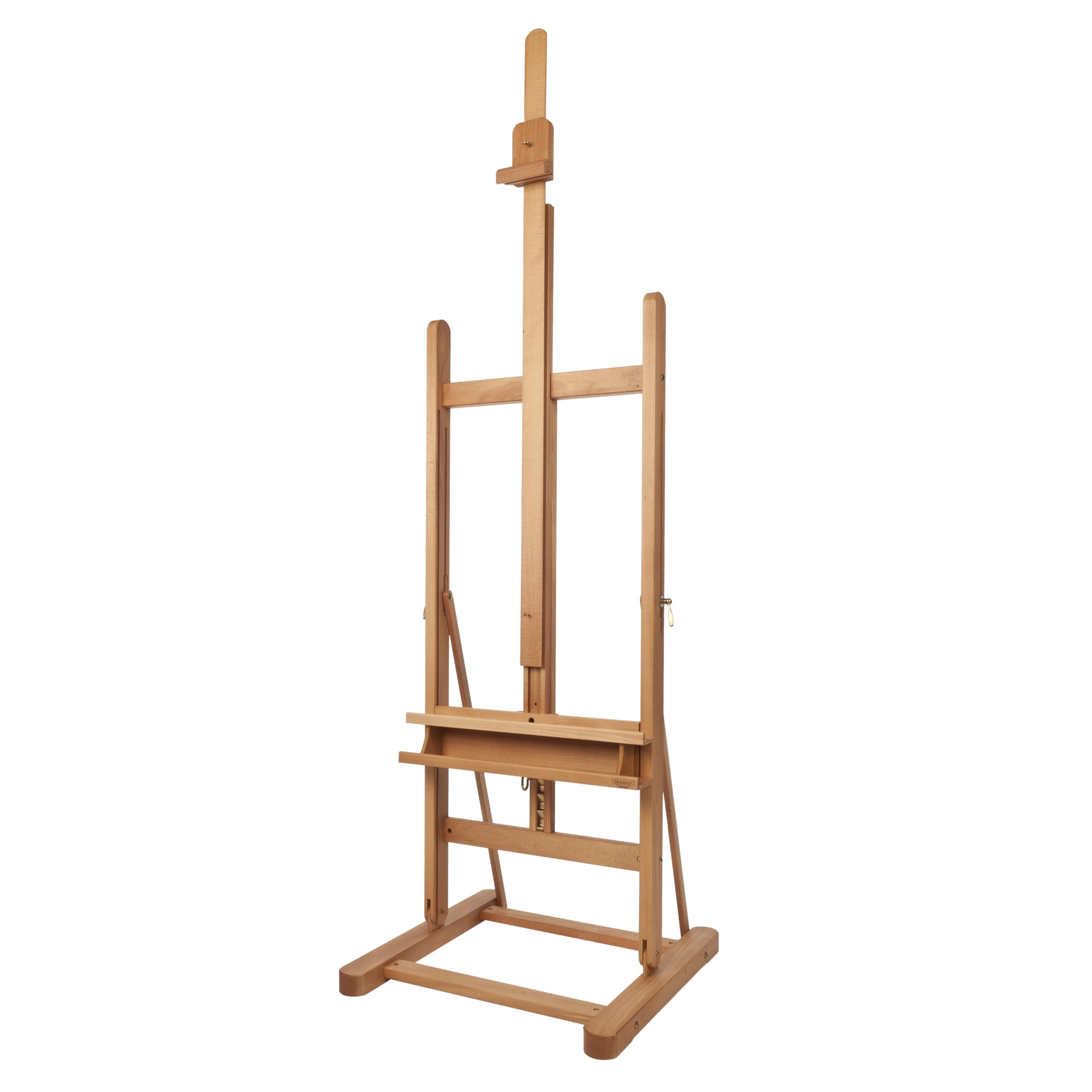 MabefArtist Plus Studio Easel (MBM-07D), Natural Beechwood