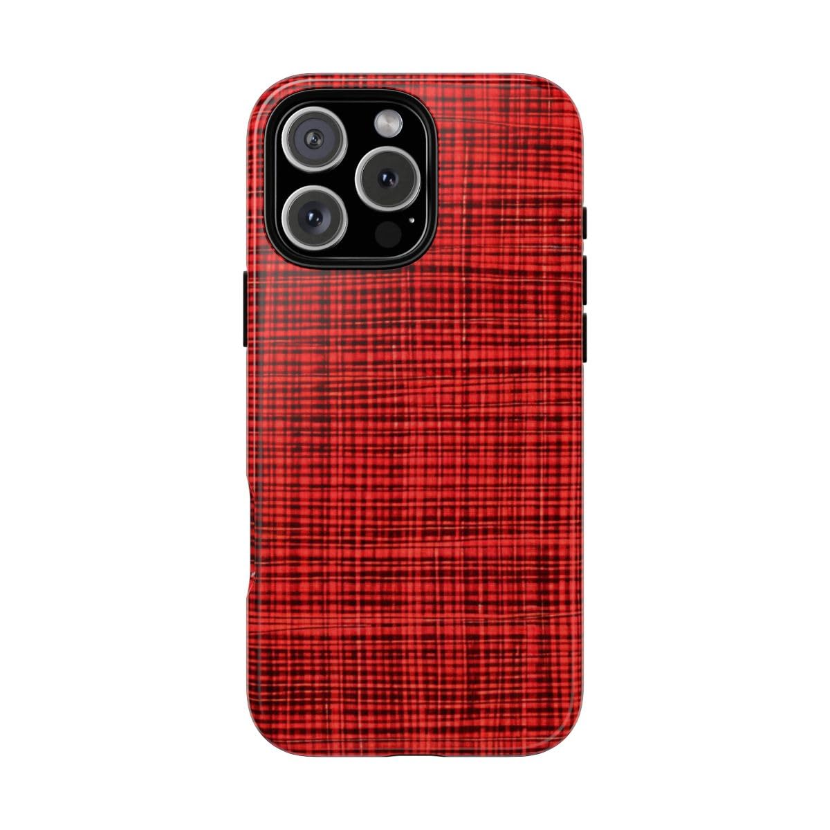 Coque iPhone 16 Pro Max écossais rouge : fini les rayures de l'écran - 5