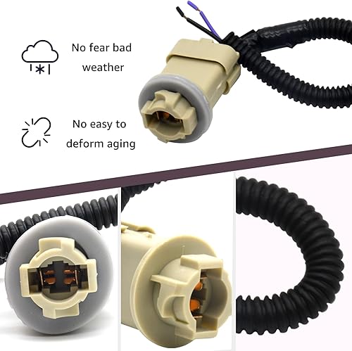 Miniatura 2 de Reemplazo de arnés de cableado de luces de matrícula para 1999-2015 F250 F550 F350 F450 Super Duty Ranger Bronco Excursion Expedition Explorer F53
