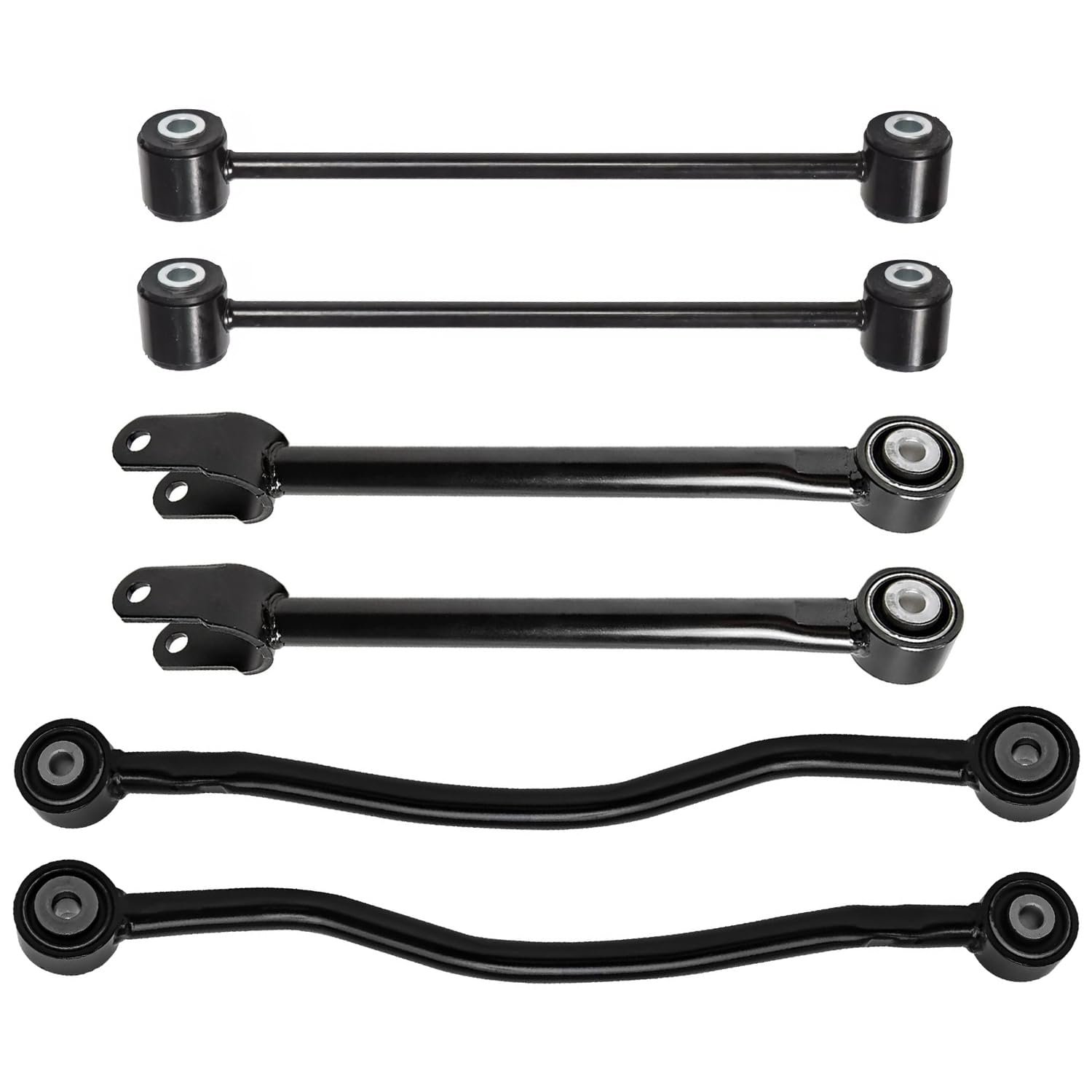 Detroit Axle - Rear 6pc Control Arms Kit for Chrysler 300 Dodge Challenger