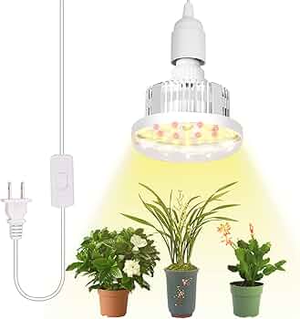 Amazon.co.jp: GREENGROWING植物育成用ledライト E26植物育成ライト