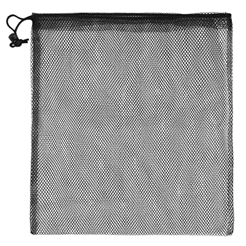 ALLY-MAGIC Large Mesh Drawstring Bag Net Beach Tote Bag Mesh Stuff Sack Storage Bag with Drawstring Multi Functional Nylon Bags for Swimming Beach Pool Sand Toys Equipment Travel and Sports Y7STCSD